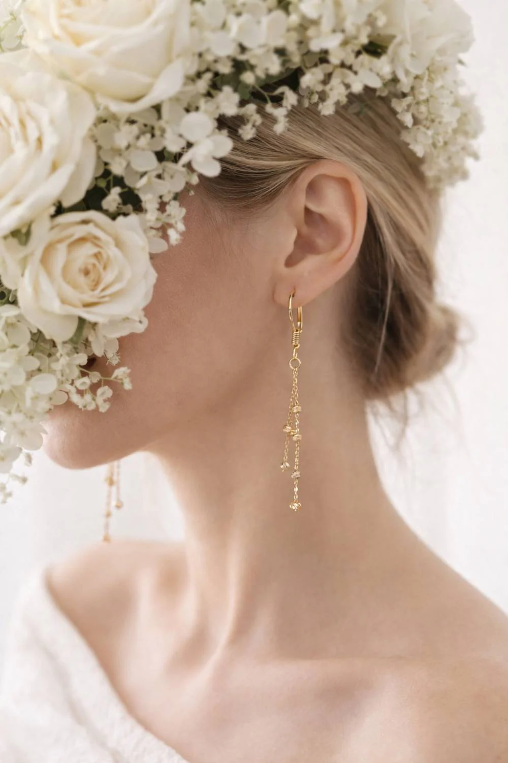 گوشواره گوی تراش زیبا